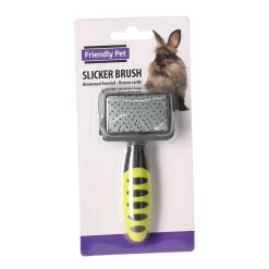 Friendly Pet Knaagdierverzorging<Borstel knaagdier slicker met handvat