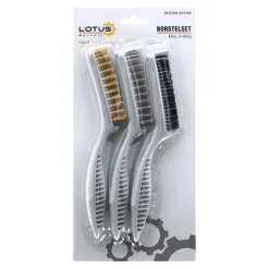 Lotus Handgereedschap<Borstelset mini 3-delig
