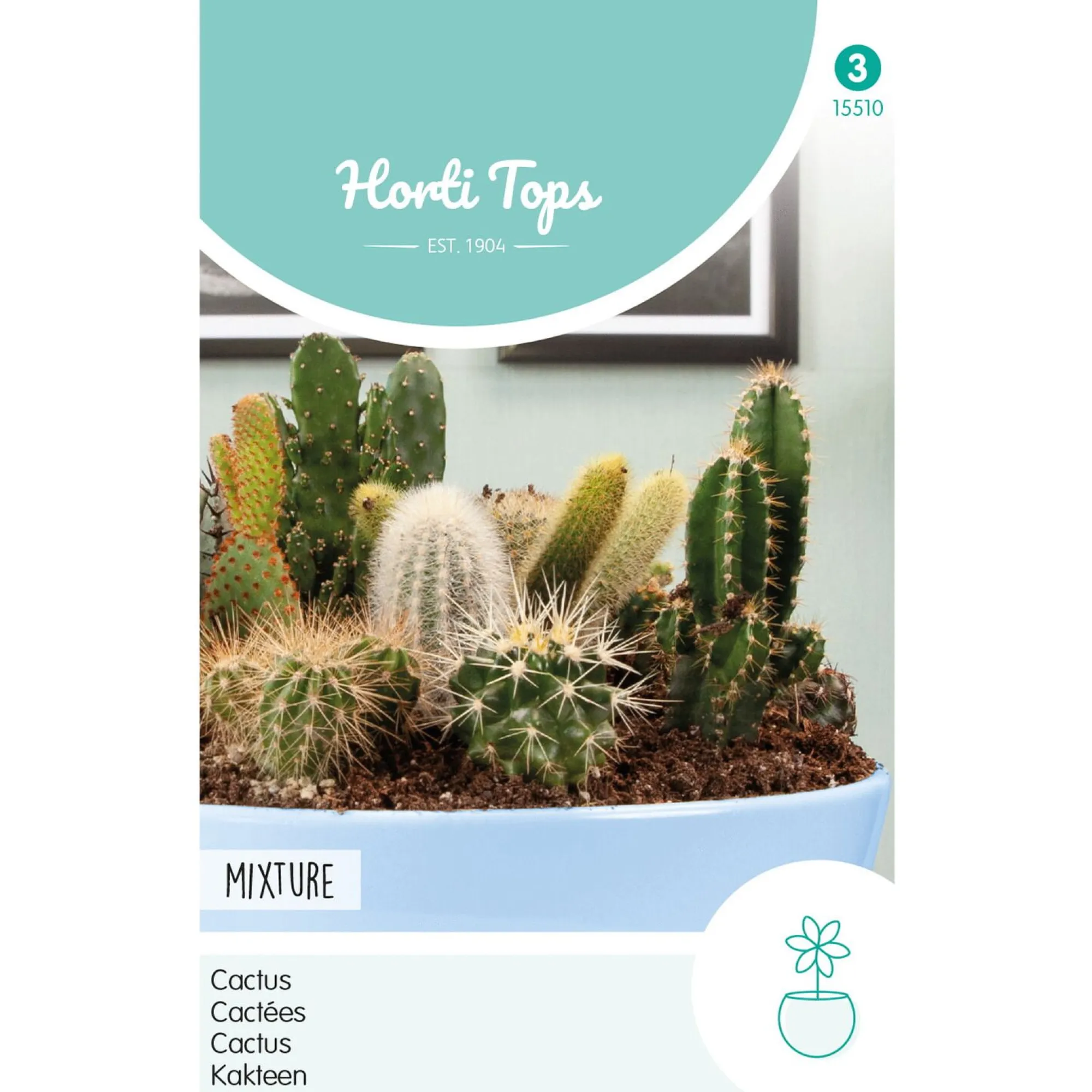Horti Tops Moestuin<Cactus mix