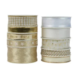 Decoris Kerstdecoratie<Cadeaulint goud