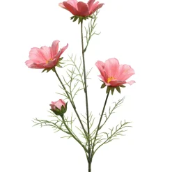 Everlands Kunstplanten En Kunstbloemen<Calliopsis 64 cm roze