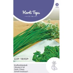 Horti Tops Moestuin<Chinese knoflookbieslook zaad