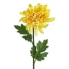 Everlands Kunstplanten En Kunstbloemen<Chrysant geel 60 cm