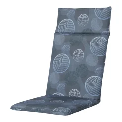 Madison Tuinkussens<Circle Blue kussen hoog uni 50x120