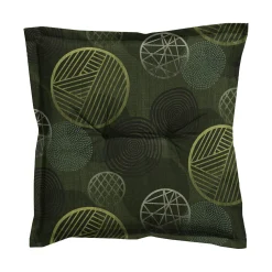 Madison Tuinkussens<Circle Green hocker 50x50