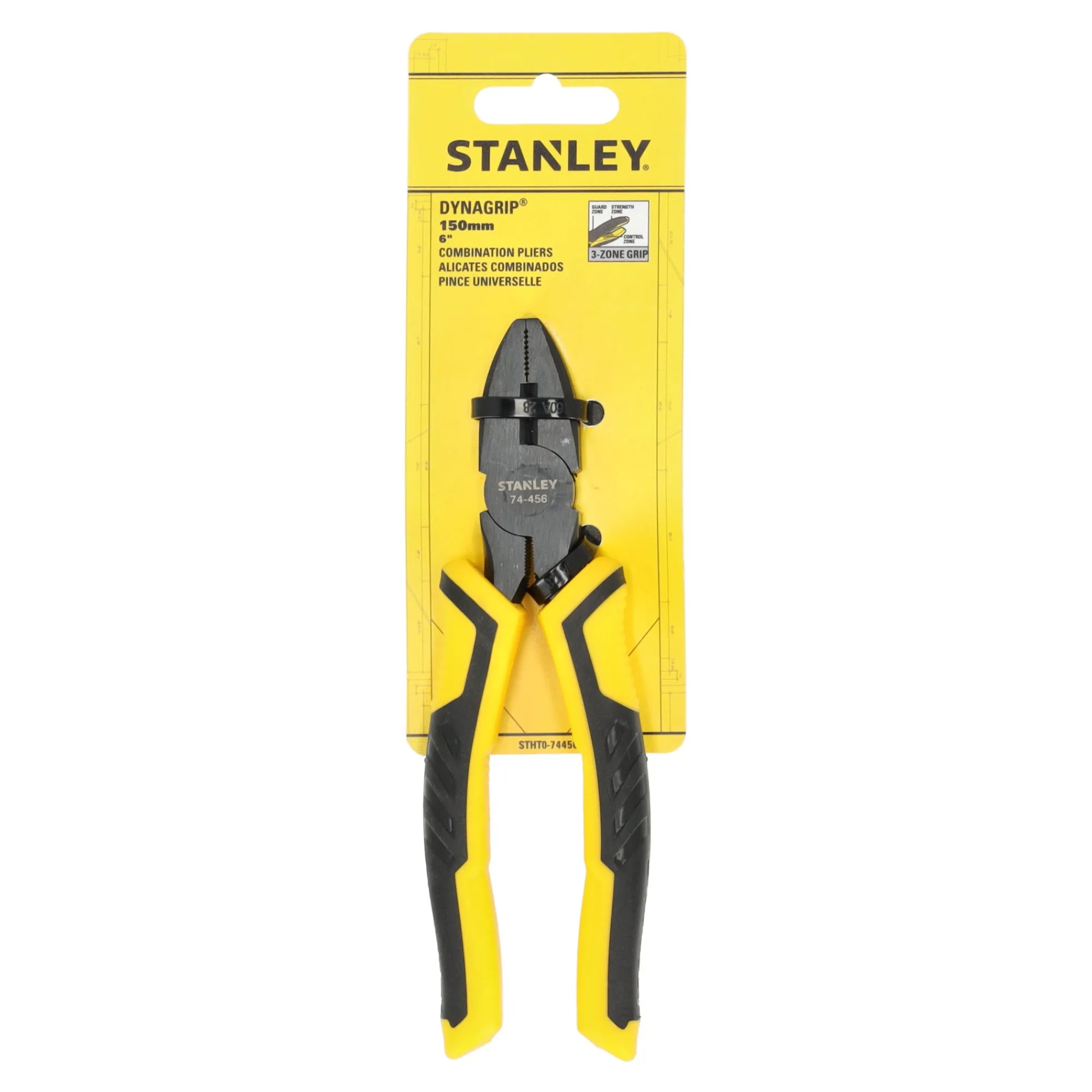 Stanley Handgereedschap<Combinatietang 150mm Dynagrip STHT0-74456