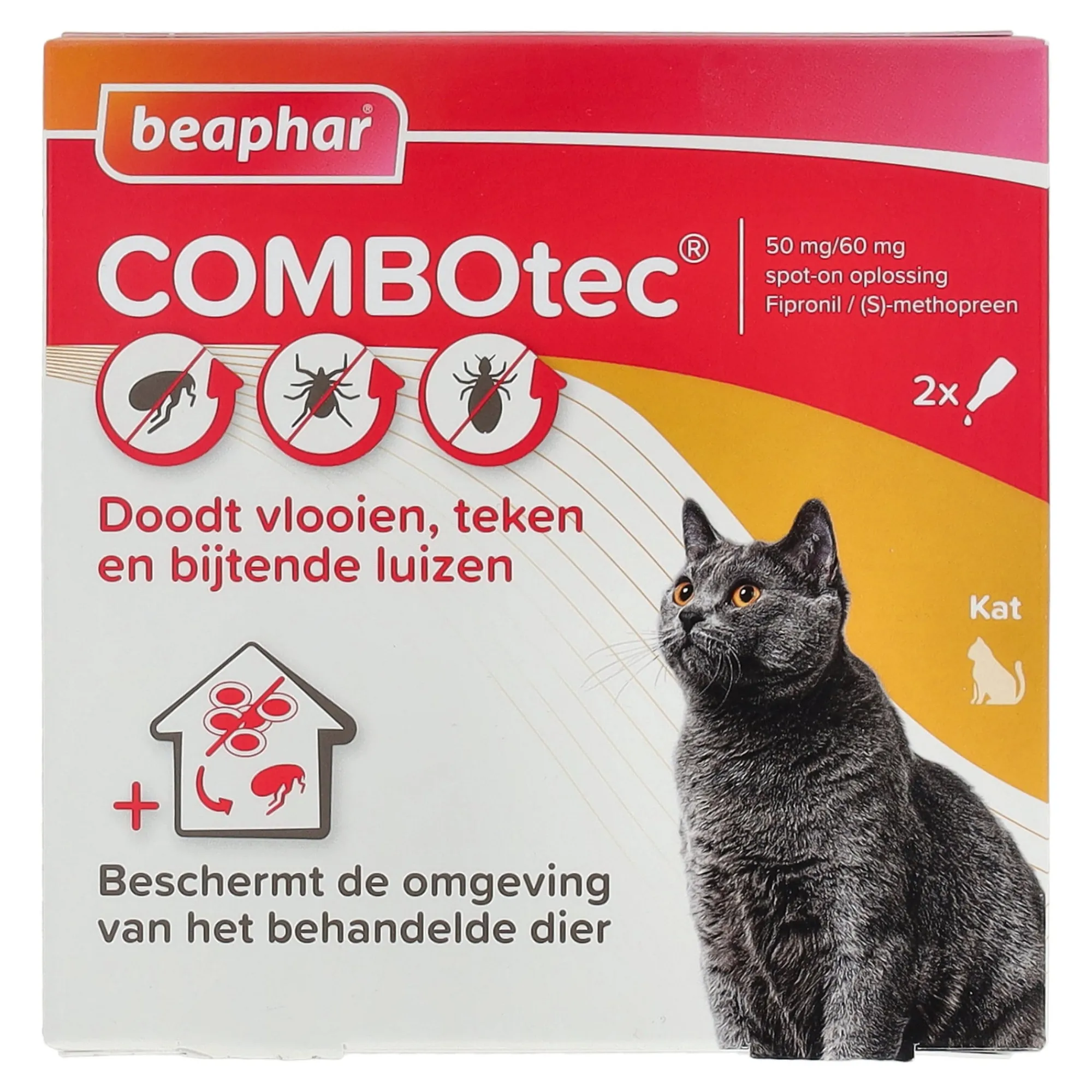 Beaphar Kattenverzorging<Combotec kat