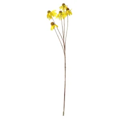 Everlands Kunstplanten En Kunstbloemen<Coneflower geel 92 cm