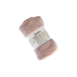 O'malley Plaids En Sierkussens<Coral fleece oud roze 150 x 200 cm