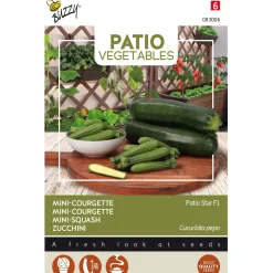 Buzzy Moestuin<Courgette Patio ster F1