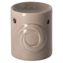 Scentmoods Kaarsen<Creascents brander taupe 10 cm