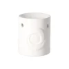 Scentmoods Kaarsen<Creascents brander wit 10 cm