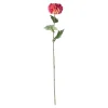 Everlands Kunstplanten En Kunstbloemen<Dahlia op steel fuchsia 75 cm