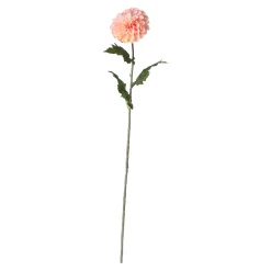 Everlands Kunstplanten En Kunstbloemen<Dahlia op steel roze 75 cm