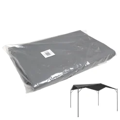 Bois le Duc Overkapping Tuin<Dakdoek pergola Robella Antraciet