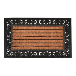 Van Cranenbroek Woondecoratie<Deurmat rubber-kokos rechthoek 45x75cm