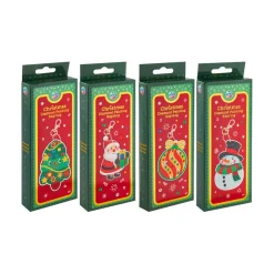 Creative Craft Group Kerstballen|Kerstdecoratie<Diamond painting sleutelhanger kerst