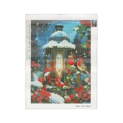 Creative Craft Group Kerstdecoratie<Diamond painting 30x40cm kerst