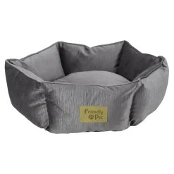 Friendly Pet Hondenmand<Dierenmand Kaya grijs 55x55x20cm