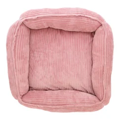 Friendly Pet Kattenmand|Hondenkussen<Dierenmand stripe design 65x60x20cm oudroze