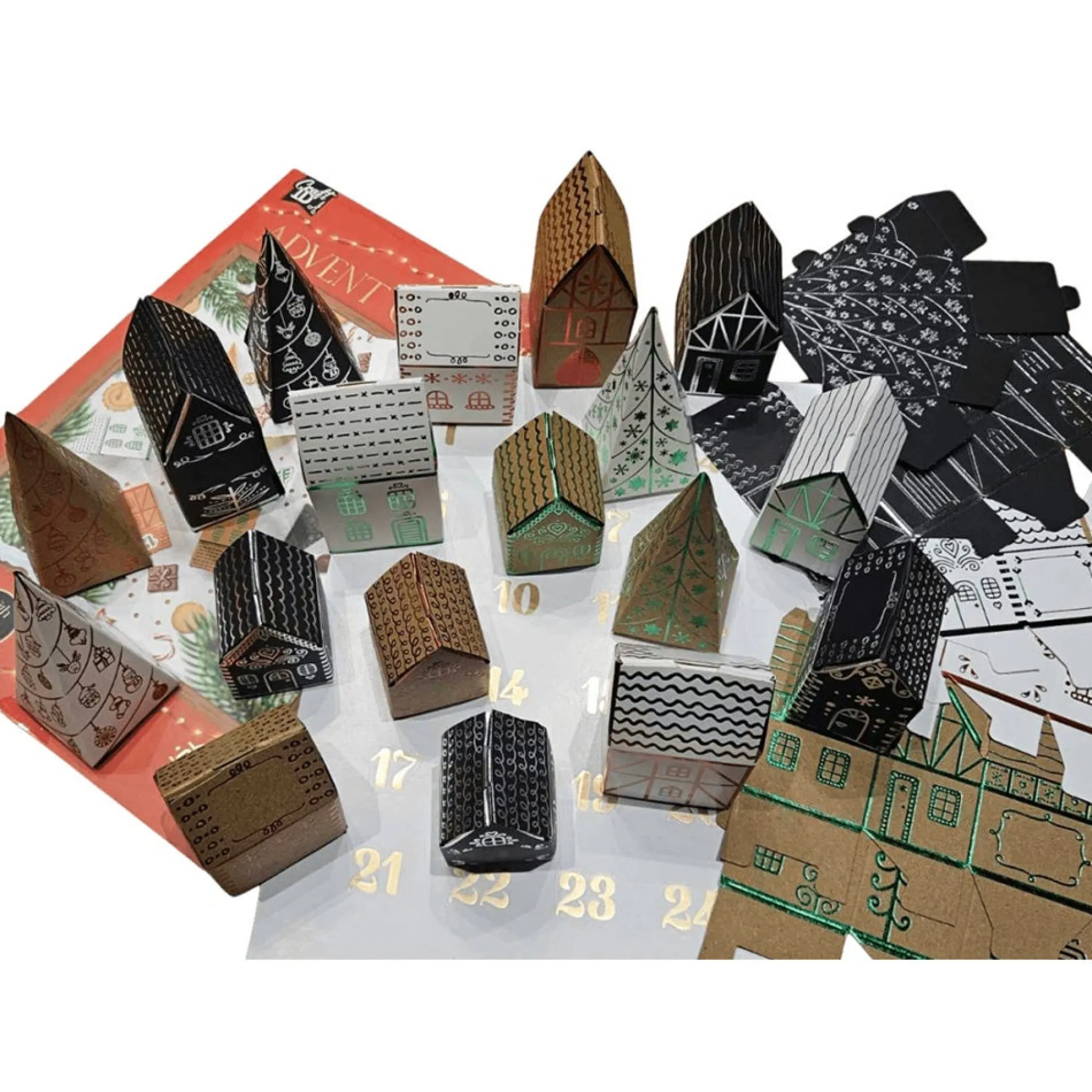 Creative Craft Group Kerstdecoratie<DIY advent A4 250gsm kerst