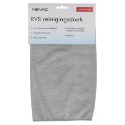 Nevac Schoonmaken<Doek RVS 30x40cm RS020