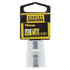 Stanley Handgereedschap<Dop 1/2" 19 mm
