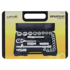 Lotus Handgereedschap<Dopsleutelset 26-delig