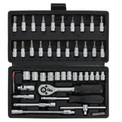 Lotus Handgereedschap<Dopsleutelset 46-delig 1/4"