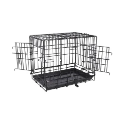 Friendly Pet Reizen Hond<Draadkooi LX-2D XS zwart