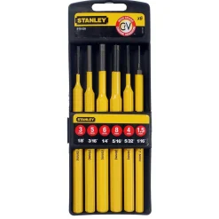 Stanley Handgereedschap<Drevel en centerpunten set 6-delig