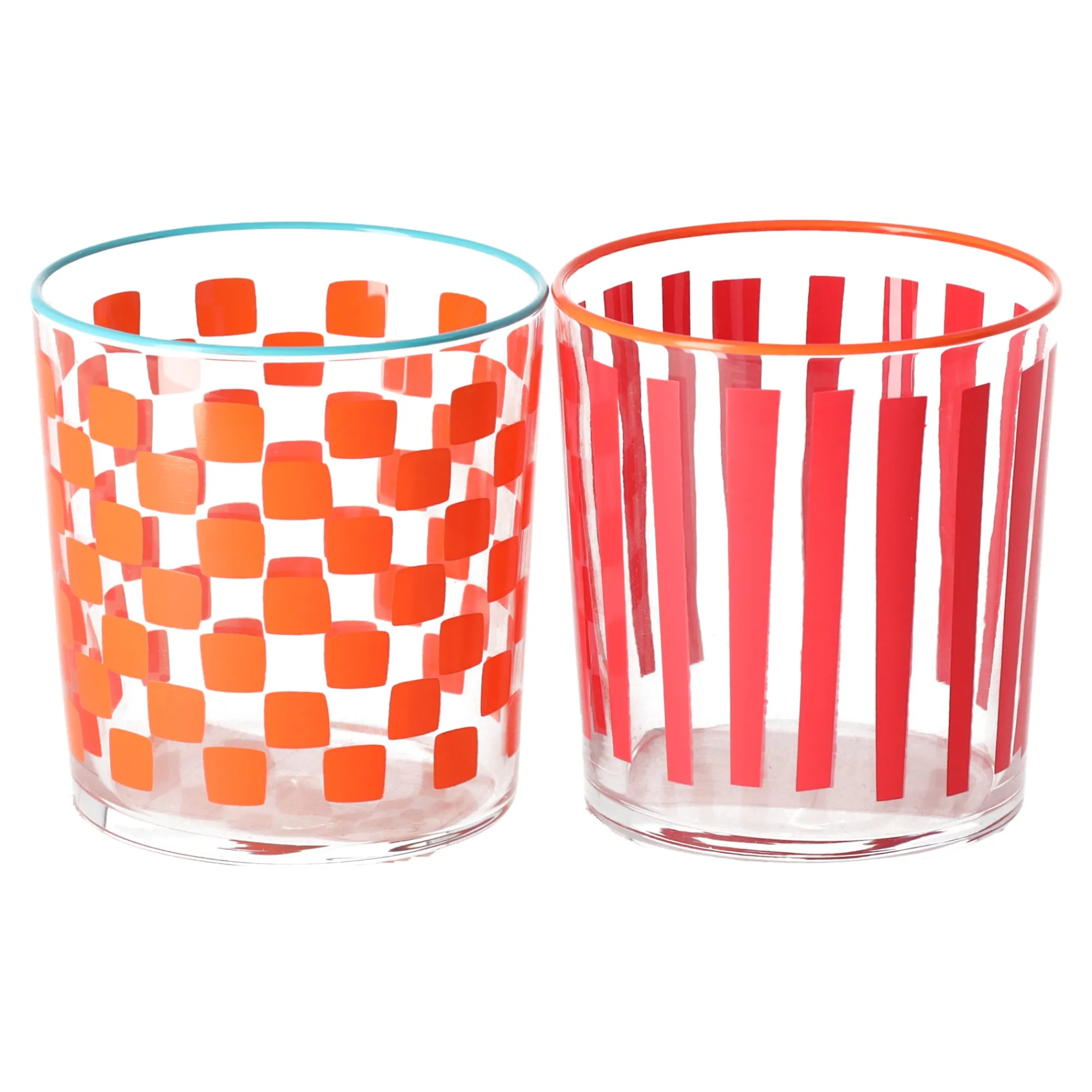 Boltze home Koken & Tafelen<Drinkglas Paola B 9 cm 2 assorti
