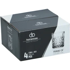 Homeware Koken & Tafelen<Drinkglas Vanwell 230ml 4st