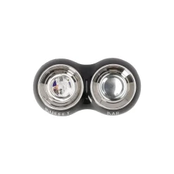 Friendly Pet Drink- En Voerbak Hond<Eetpot duo buffet zwart 2x230ml