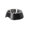 Friendly Pet Drink- En Voerbak Hond<Eetpot hond ribbel zwart 350ml