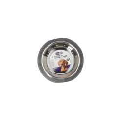 Friendly Pet Drink- En Voerbak Hond<Eetpot hond ribbel zwart 350ml