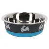 Flamingo Voer- En Drinkbakken Knaagdier<Eetpot knaagd Nelly blauw 14cm 400ml