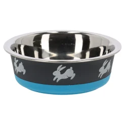Flamingo Voer- En Drinkbakken Knaagdier<Eetpot knaagd Nelly blauw 14cm 400ml