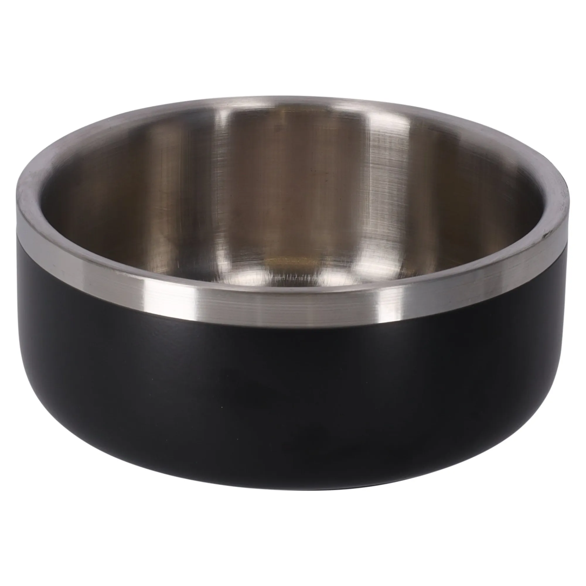 Friendly Pet Drink- En Voerbak Hond<Eetpot Lora rvs zwart D15cm 775ml FP