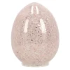 O'malley Pasen<Ei glas 10 LED roze 16 cm