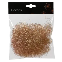 Decoris Kerstdecoratie<Engelenhaar messing brons