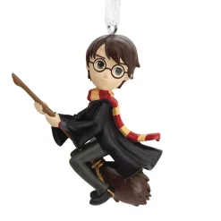 Hallmark Kerstballen|Kerstdecoratie<Famous character Harry Riding Broom
