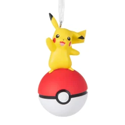 Hallmark Kerstballen|Kerstdecoratie<Famous character Pokemon with Ball