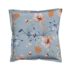 Madison Tuinkussens<Florina blue F525 Hocker 50x50