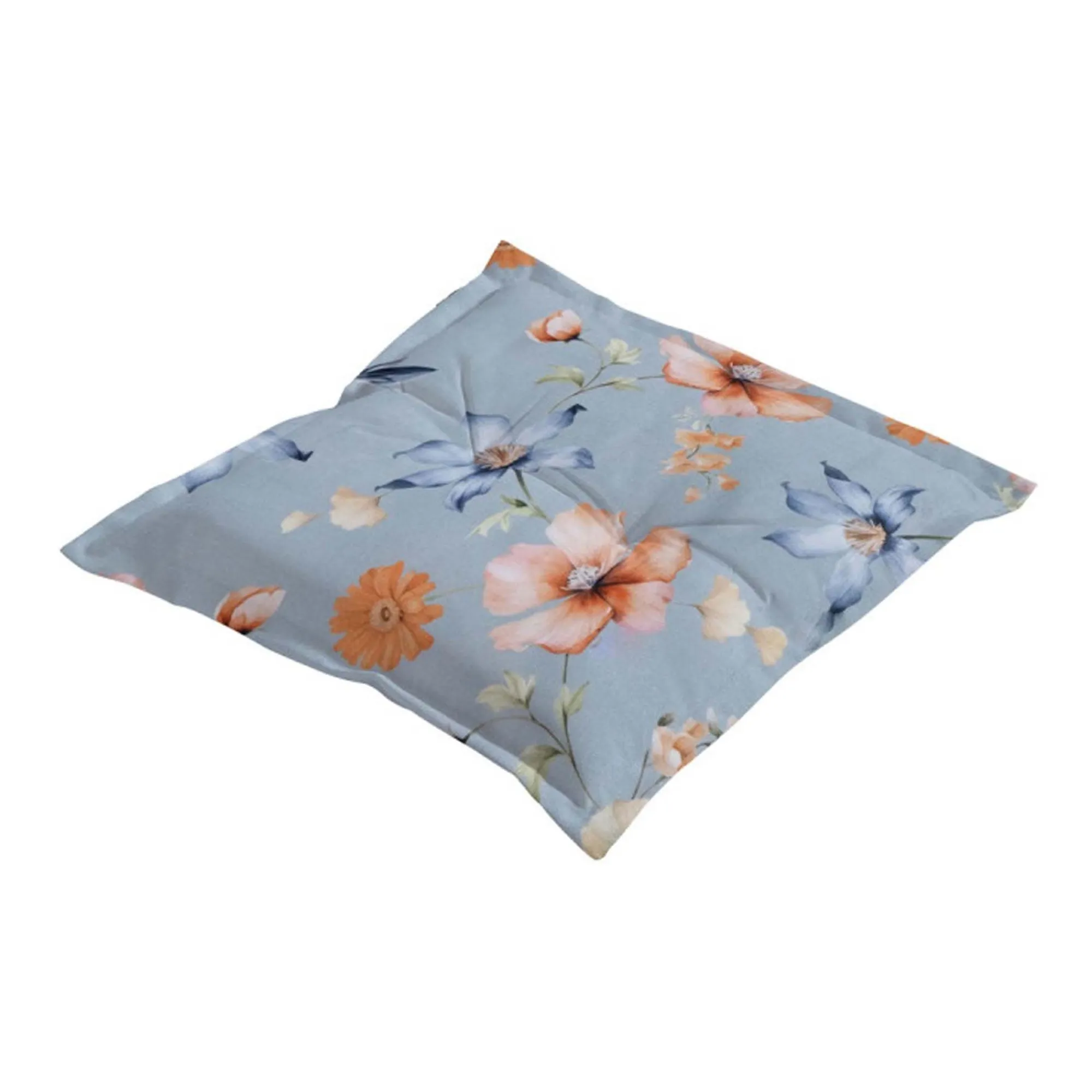 Madison Tuinkussens<Florina blue F525 Hocker 50x50