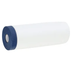Lotus Verfspullen<Folie met afplaktape pro blauw 1100 mm 30 m