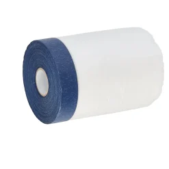 Lotus Verfspullen<Folie met afplaktape pro blauw 550 mm 30 m
