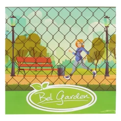 Bel Garden Afrastering<Gaas harmonica pl 50 H100 25M