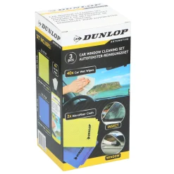 Dunlop Schoonmaken<Glasreinigingsset 3-delig