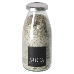 Mica Decorations Woondecoratie<Glimmer pebbles 20-30mm 250ml zilver